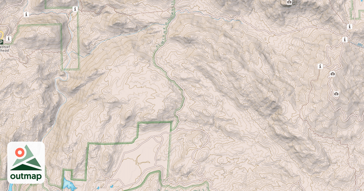 Map of CORTE MADERA