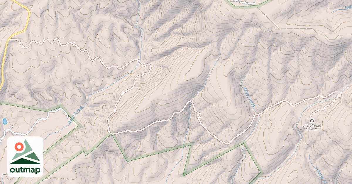 Map of PINEY RIDGE