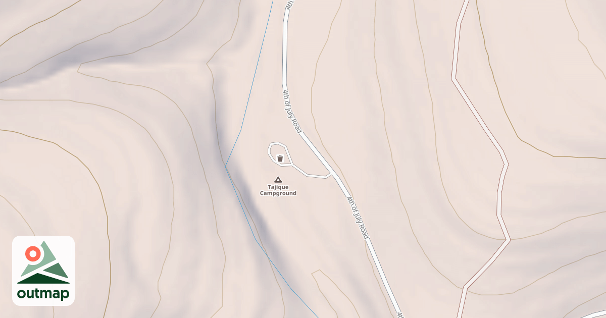 Map of TAJIQUE C.G.