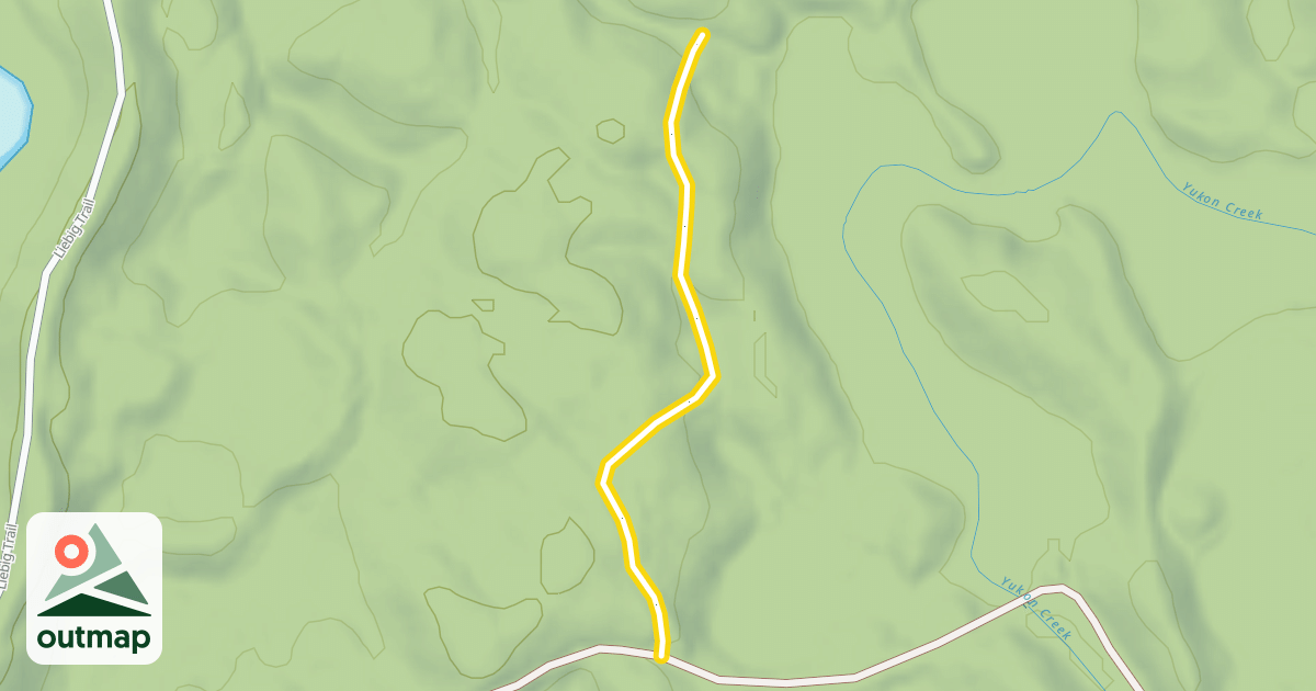 Map of Beaver Pond