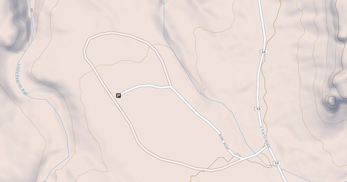 Map preview of BLM National GTLF Public Motorized Roads e6dca9e1-91af-4475-a262-a8184621cbe2