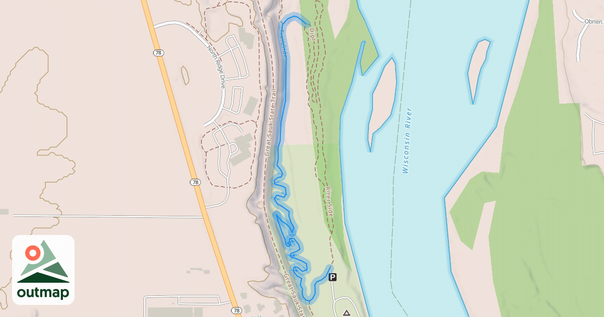 Map of Trail Side