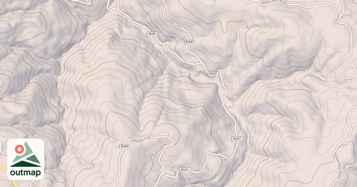 Map of MUD HOLE