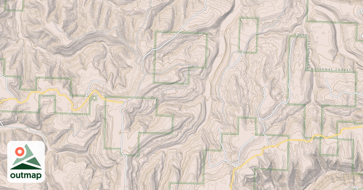 Map of USFS Motor Vehicle Use Map Roads {215871EA-DAD8-4370-AE1E-9D9314EBDE64}