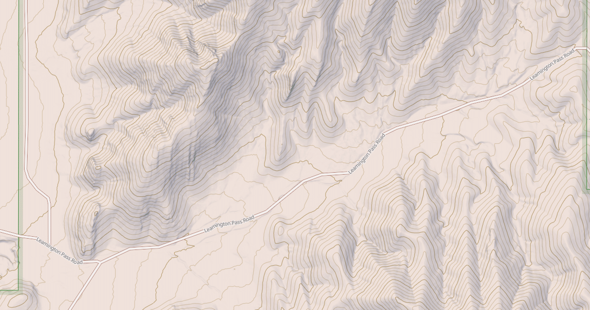 Map preview of LEAMINGTON PASS