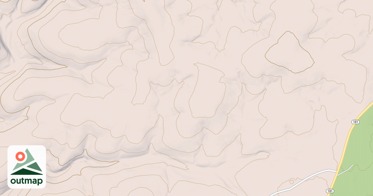 Map of UPPER GREASY CREEK