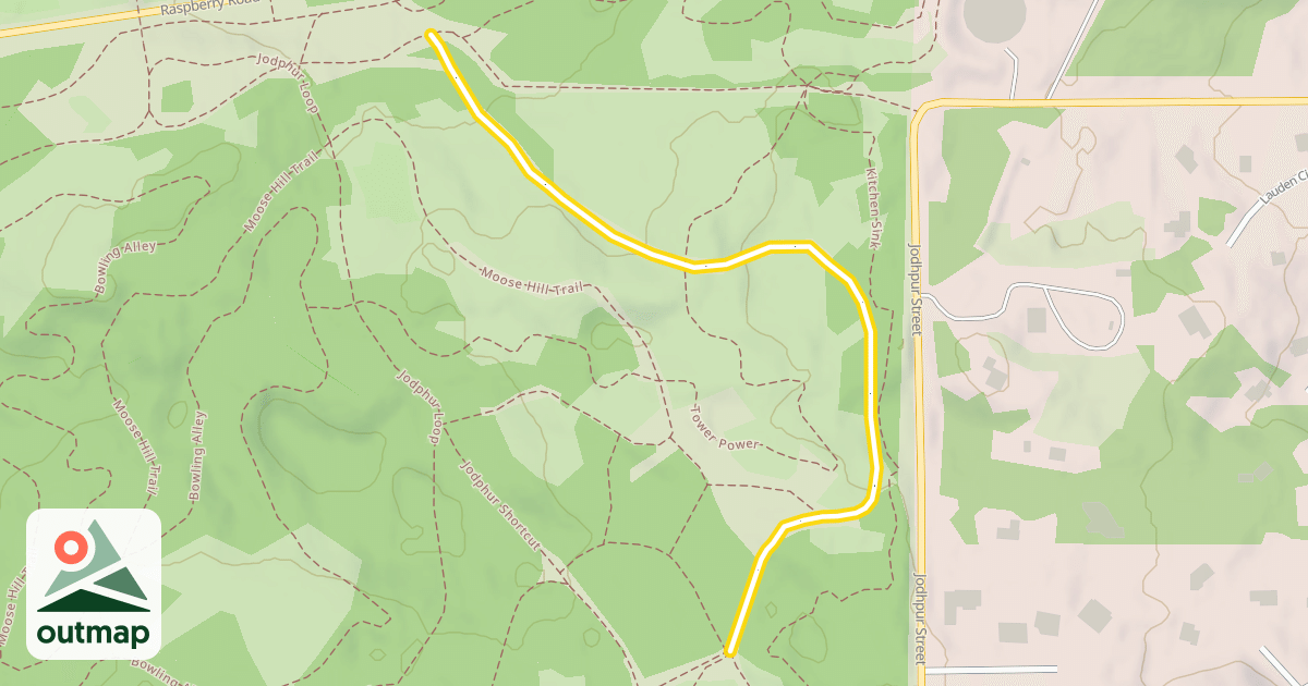 Map of Jodphur Loop