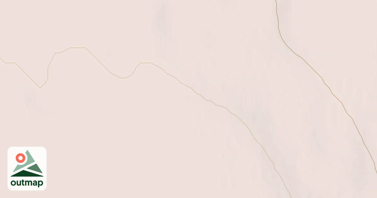 Map of Windy Creek Subsistence Ohv Trail