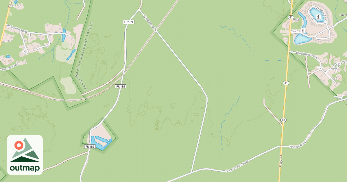 Map of WANDO A