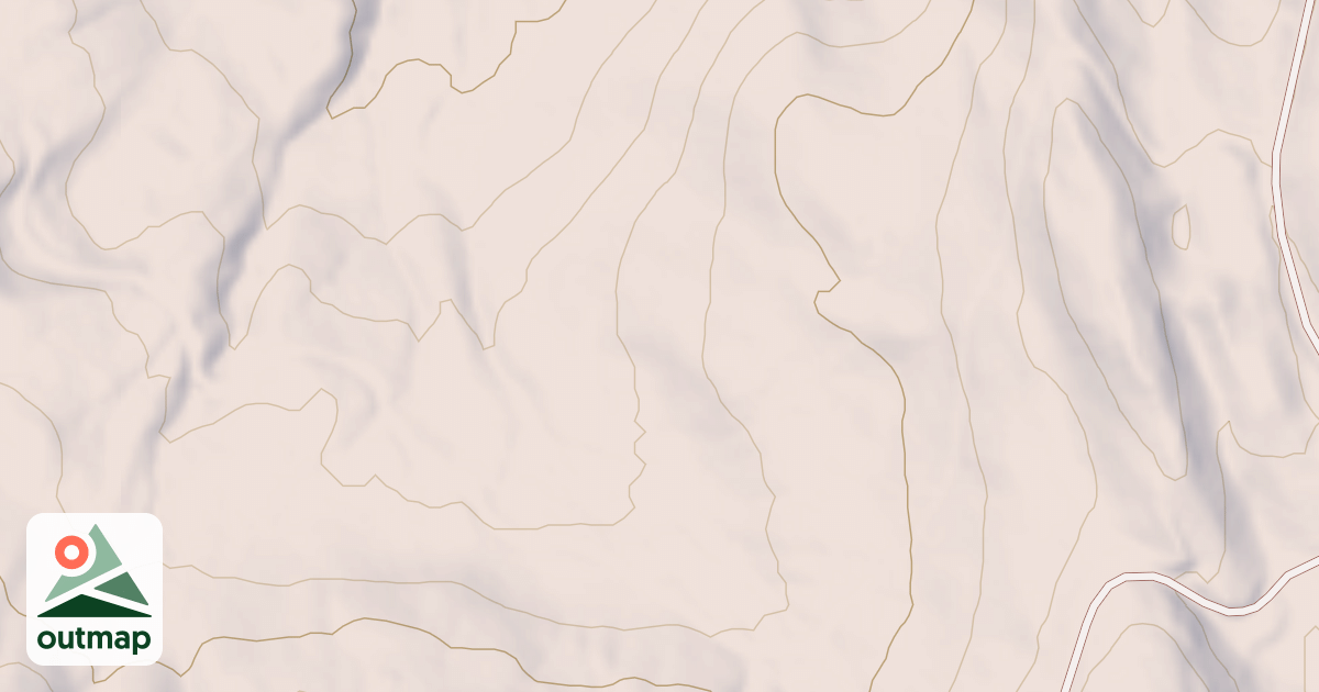 Map of CONTEST MOUNTAIN C