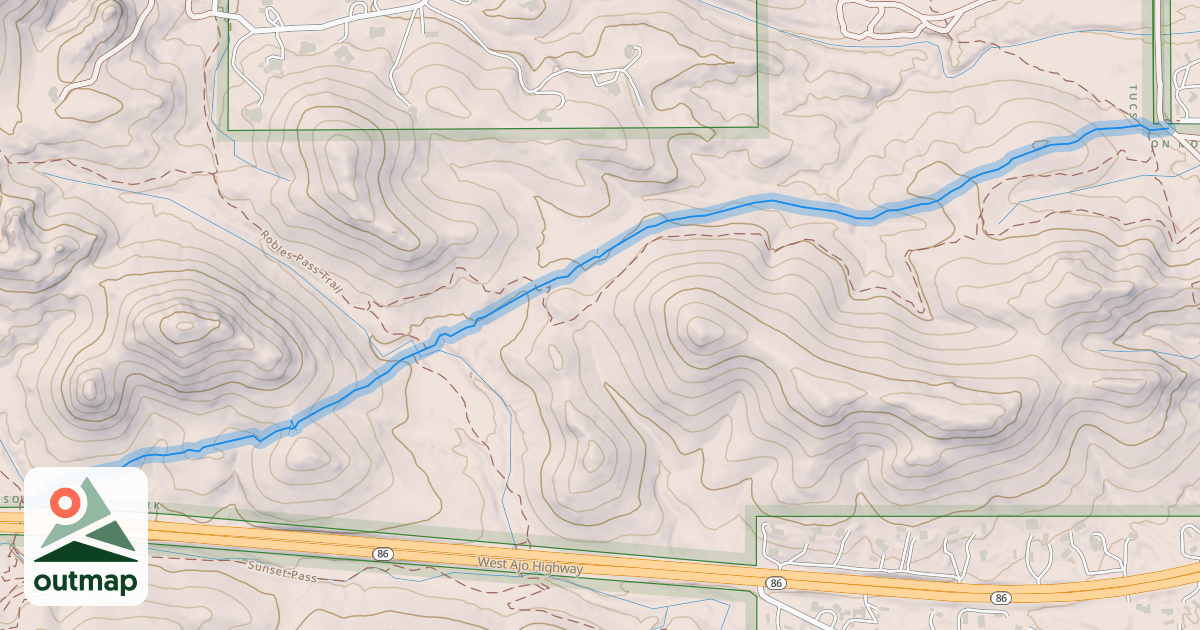 Map of Explorer Trail