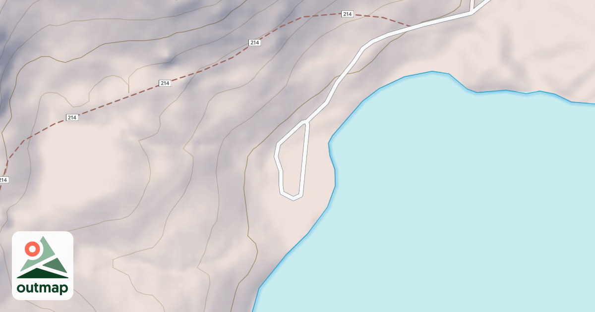 Map of BLACK LAKE CG