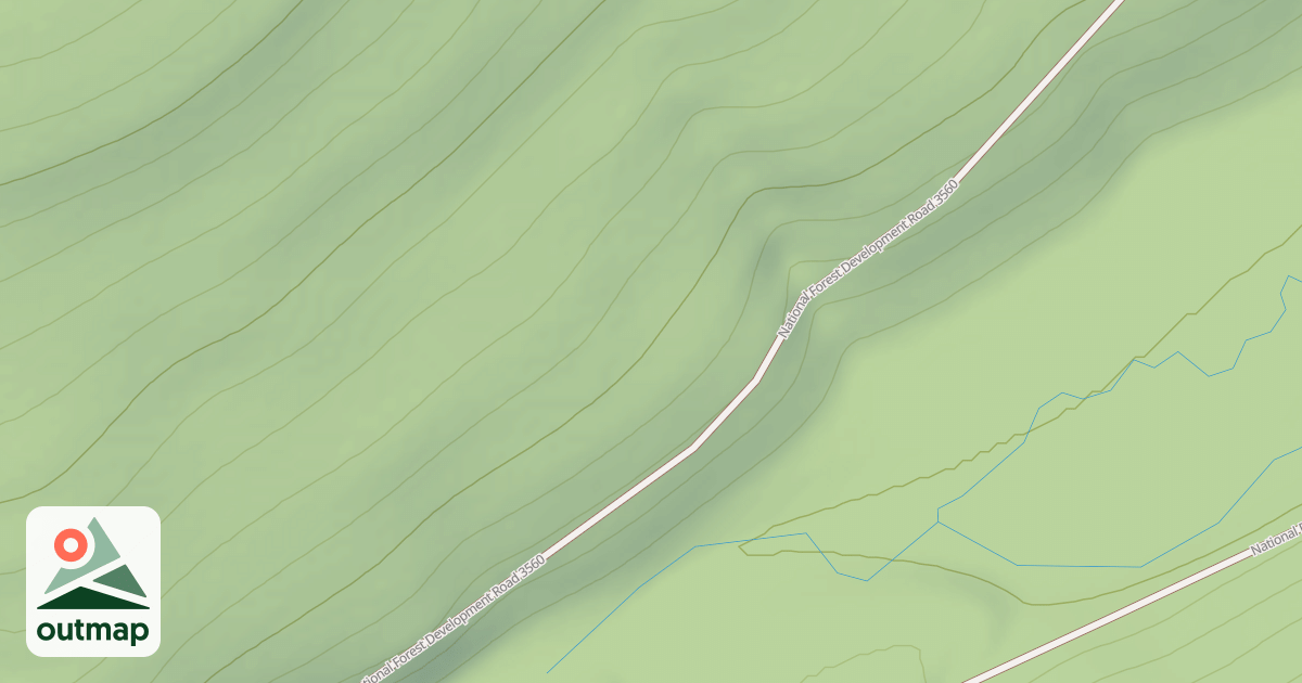 Map of CLIFF CREEK C