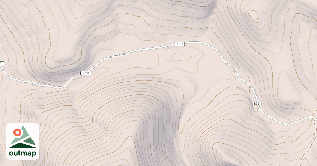 Map of FOURMILE