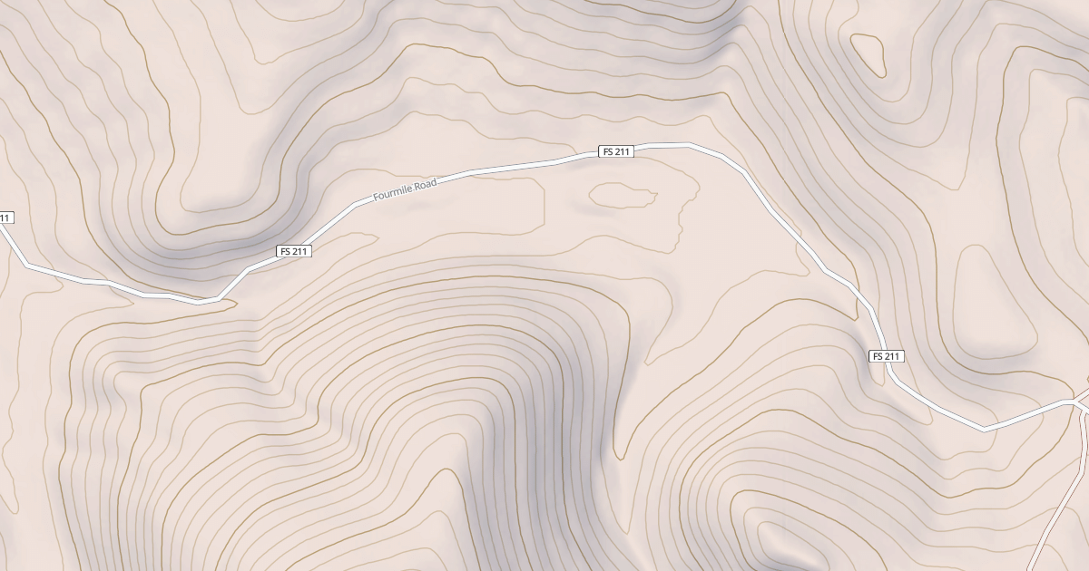 Map preview of FOURMILE