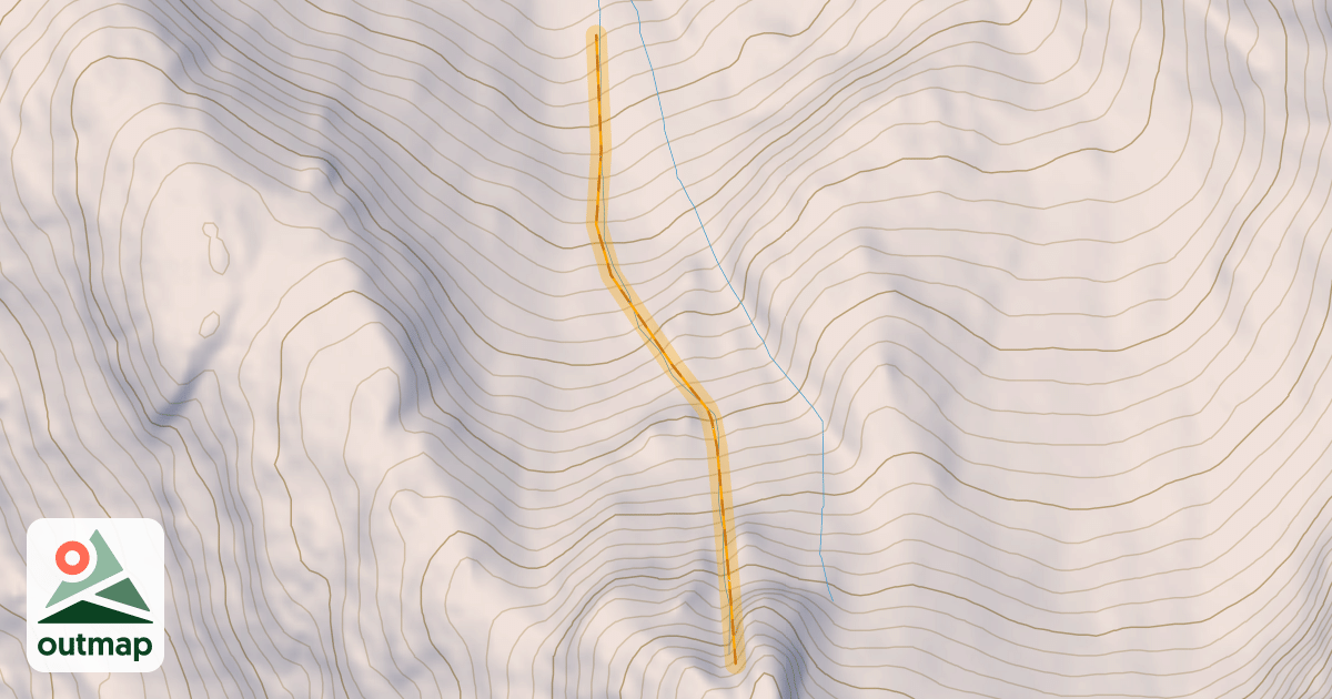 Map of Duke Couloir