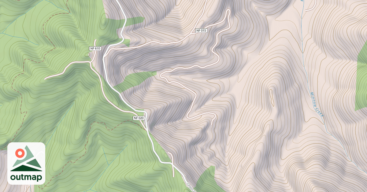 Map of MIDDLE MINNOW