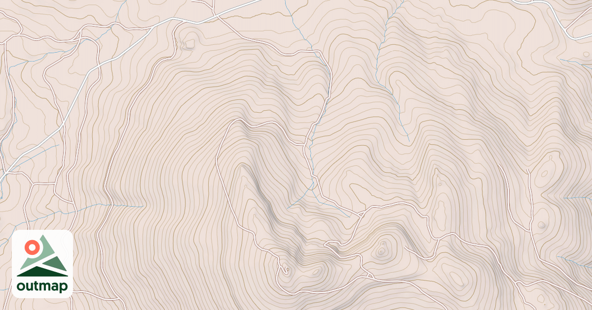 Map of ANTELOPE MTN LOOKOUT