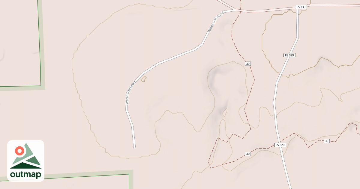 Map of WHITE OAK