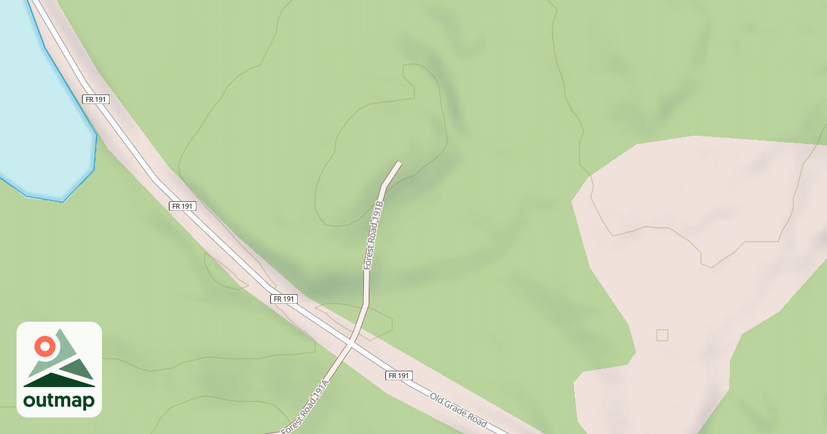 Map of FR 191B