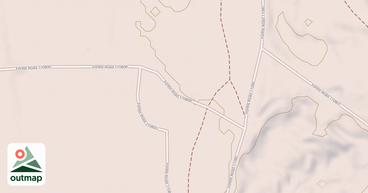 Map of DAM P