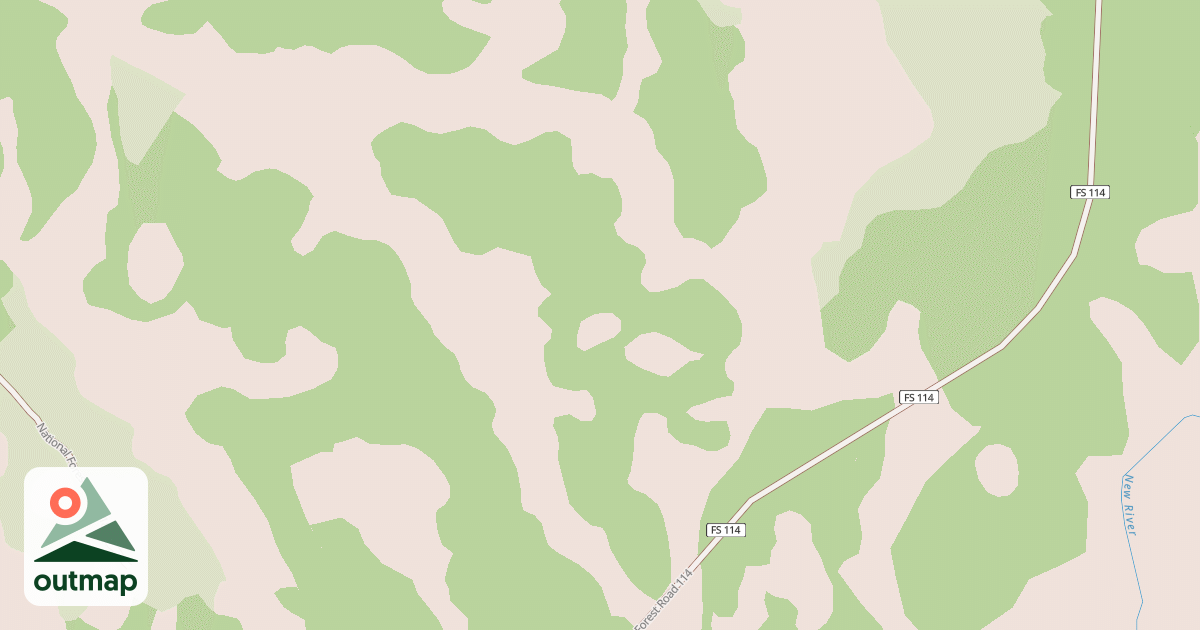 Map of USFS National Forest System Roads {52CA25E0-C0B6-4D3D-96C9-79231EA0FEA2}