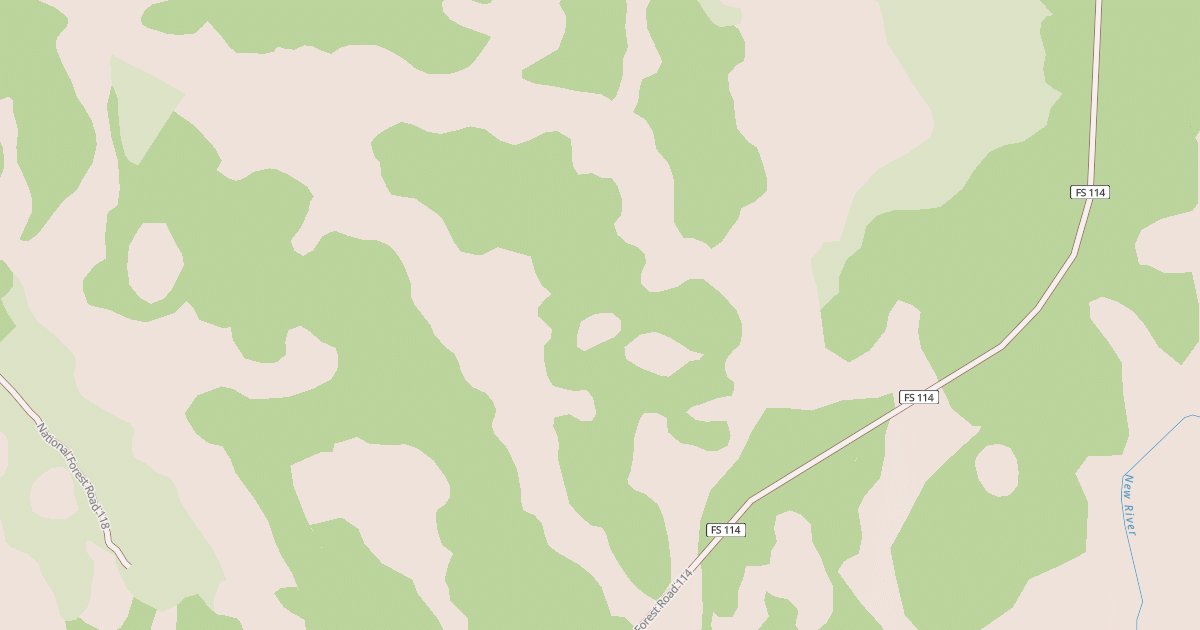 Map preview of USFS National Forest System Roads {52CA25E0-C0B6-4D3D-96C9-79231EA0FEA2}