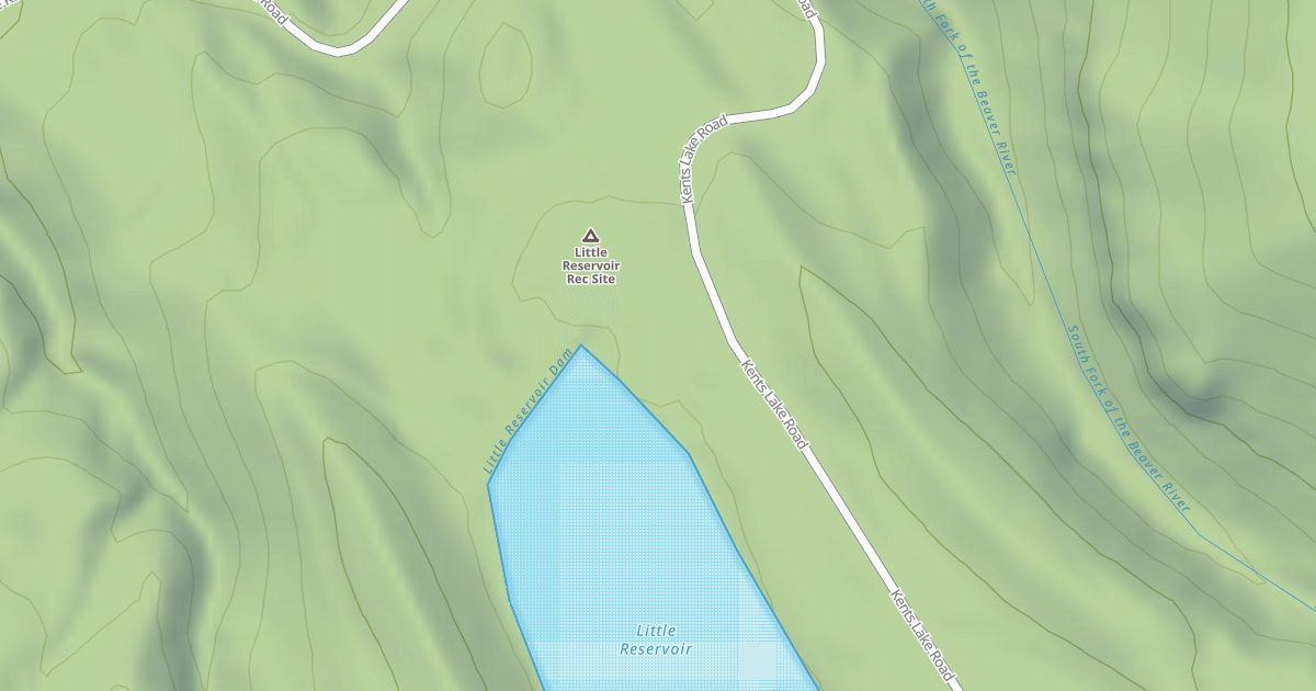 Map preview of LITTLE RESERVOIR C G