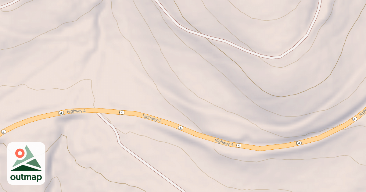 Map of USFS Motor Vehicle Use Map Trails 322352010602