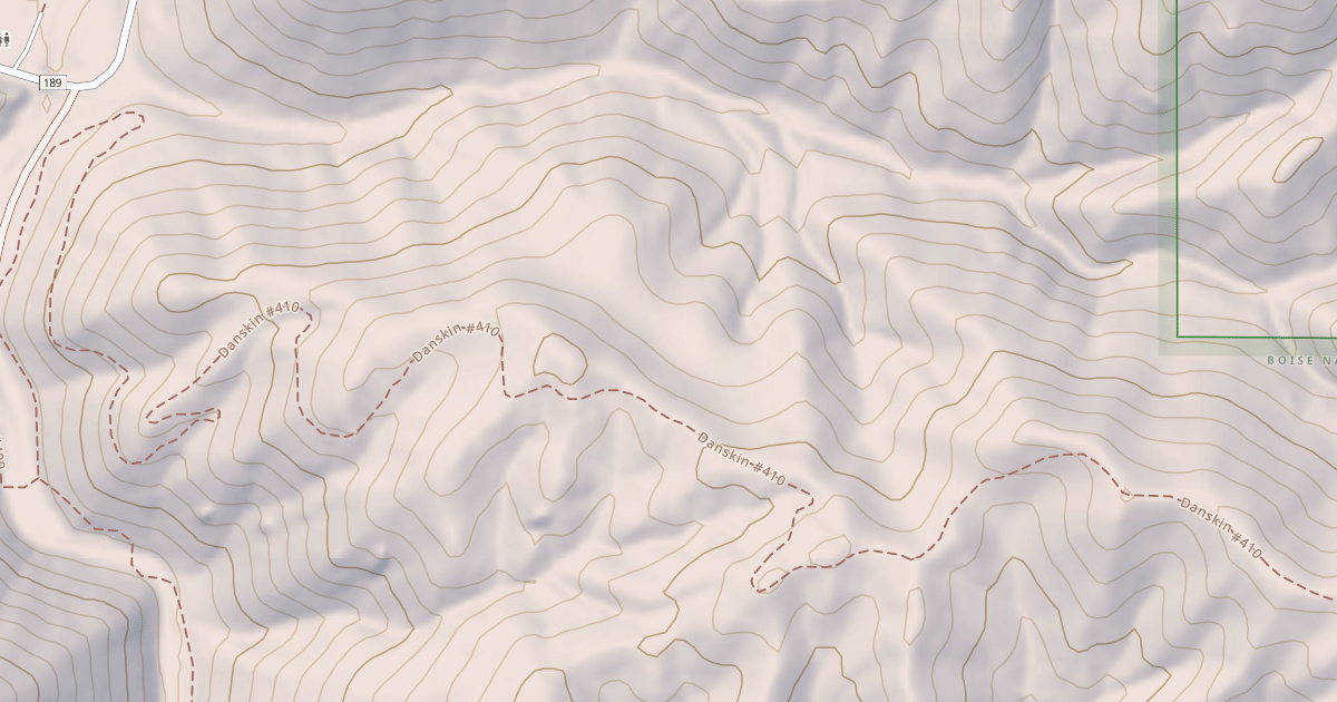 Map preview of Danskin #410