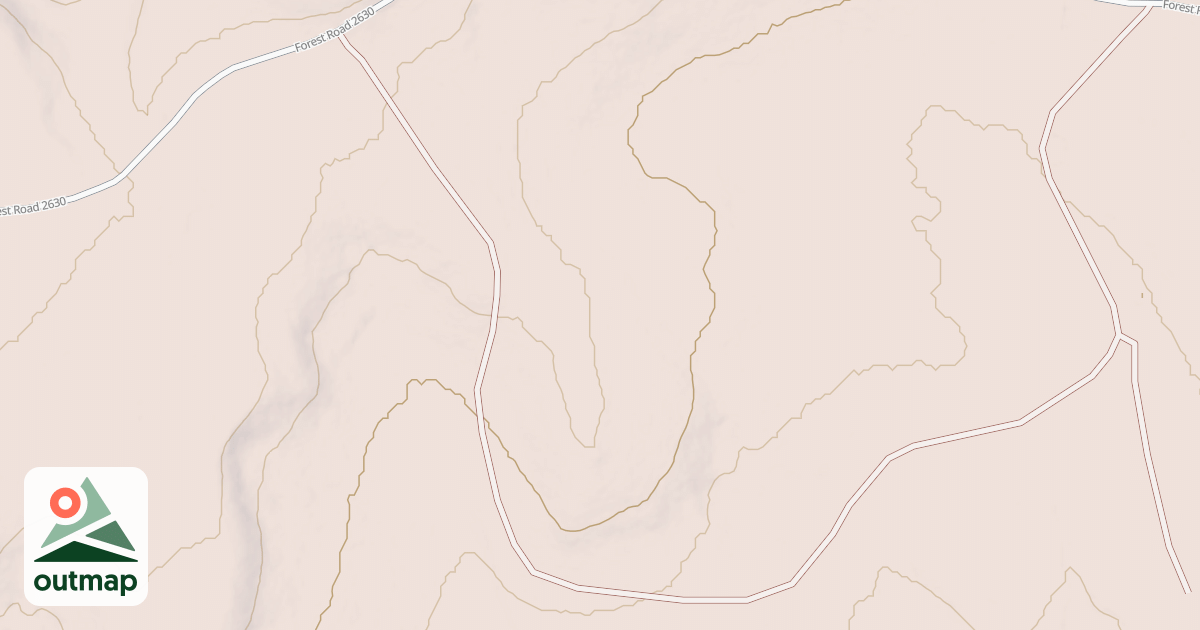 Map of USFS National Forest System Roads {EB398B99-4422-4317-98D2-C28BDE691DAA}