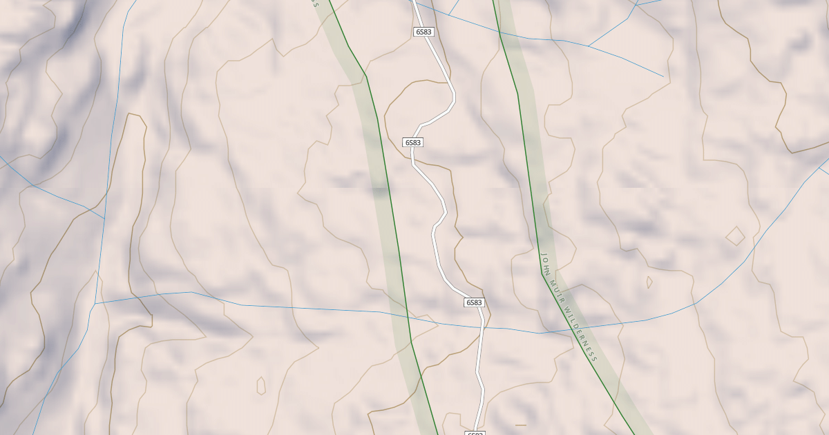 Map preview of BEAR DIVERSION OHV ROUTE T5