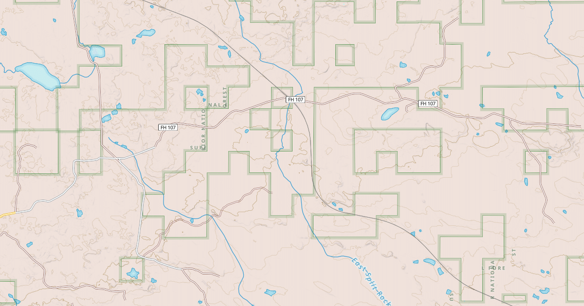 Map preview of KANE LAKE