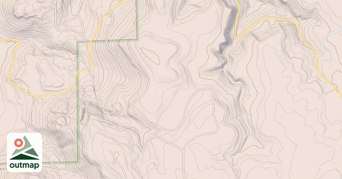 Map of USFS National Forest System Roads {02AD1040-C9CD-465E-BB36-F7003ABB9682}
