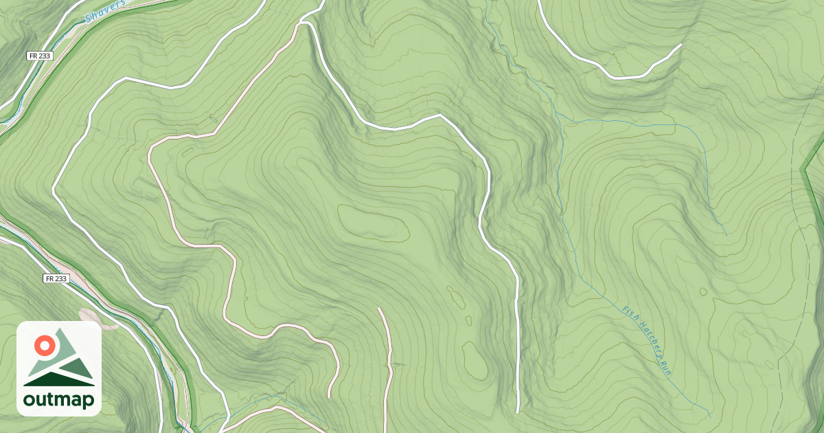 Map of TOLIN'S TURN / A