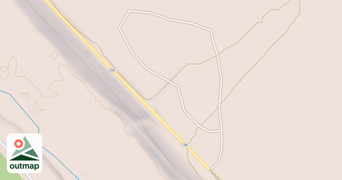 Map of BEND CAMP LOOP