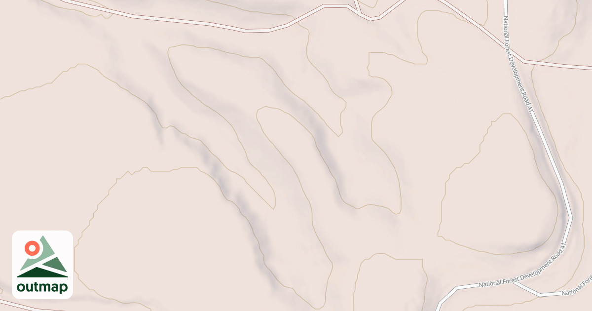 Map of USFS National Forest System Roads {0FC646F5-561C-449D-B454-7668CA981EC4}