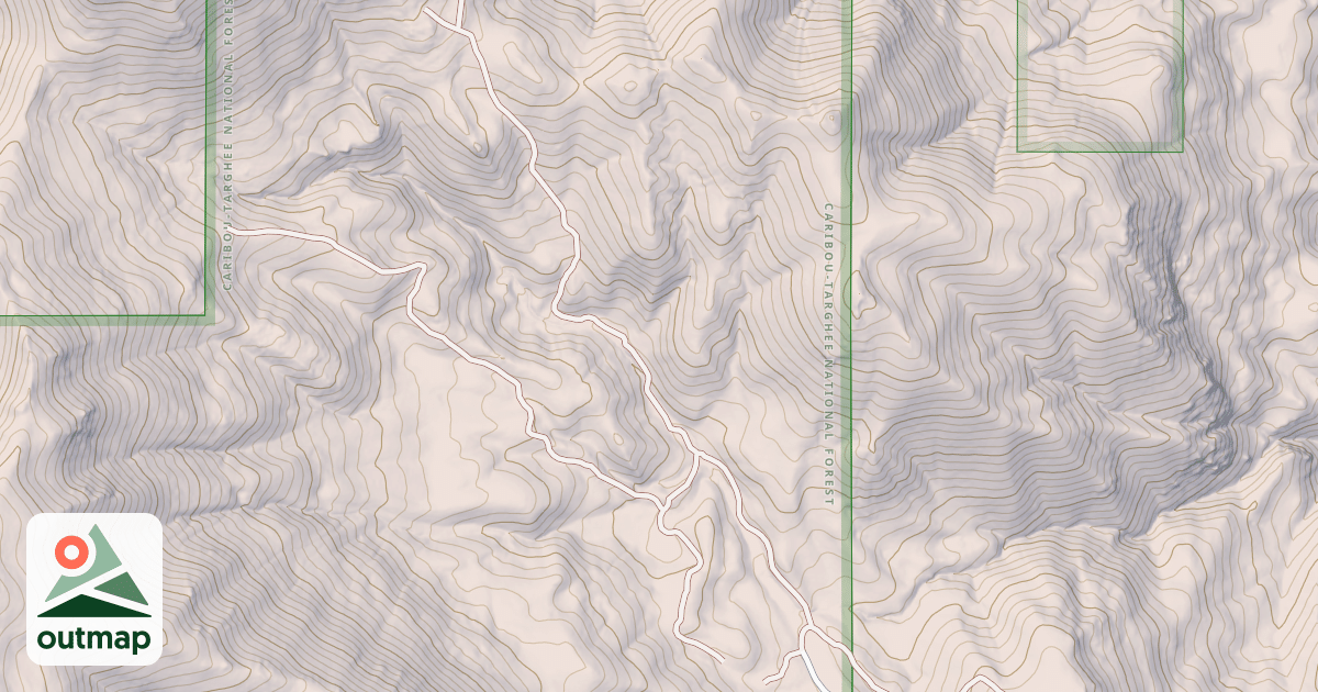 Map of Clifton Creek