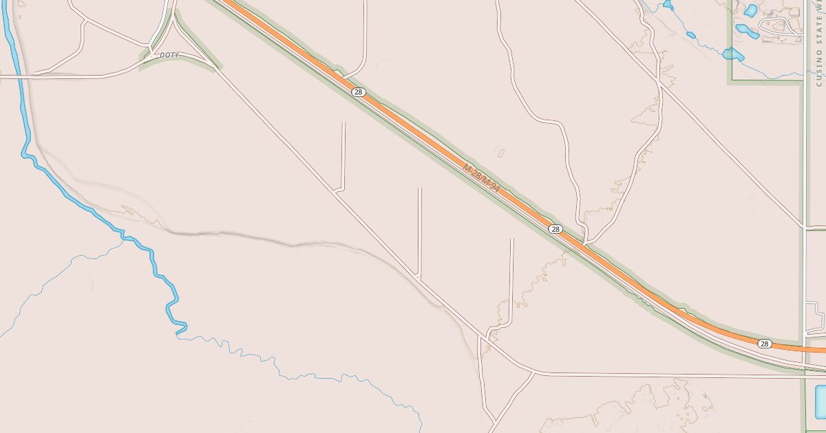 Map preview of HAYWIRE GRADE