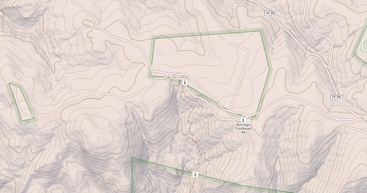 Map preview of USFS National Forest System Roads {753A037F-C7D8-47E4-B319-111FDA553A29}
