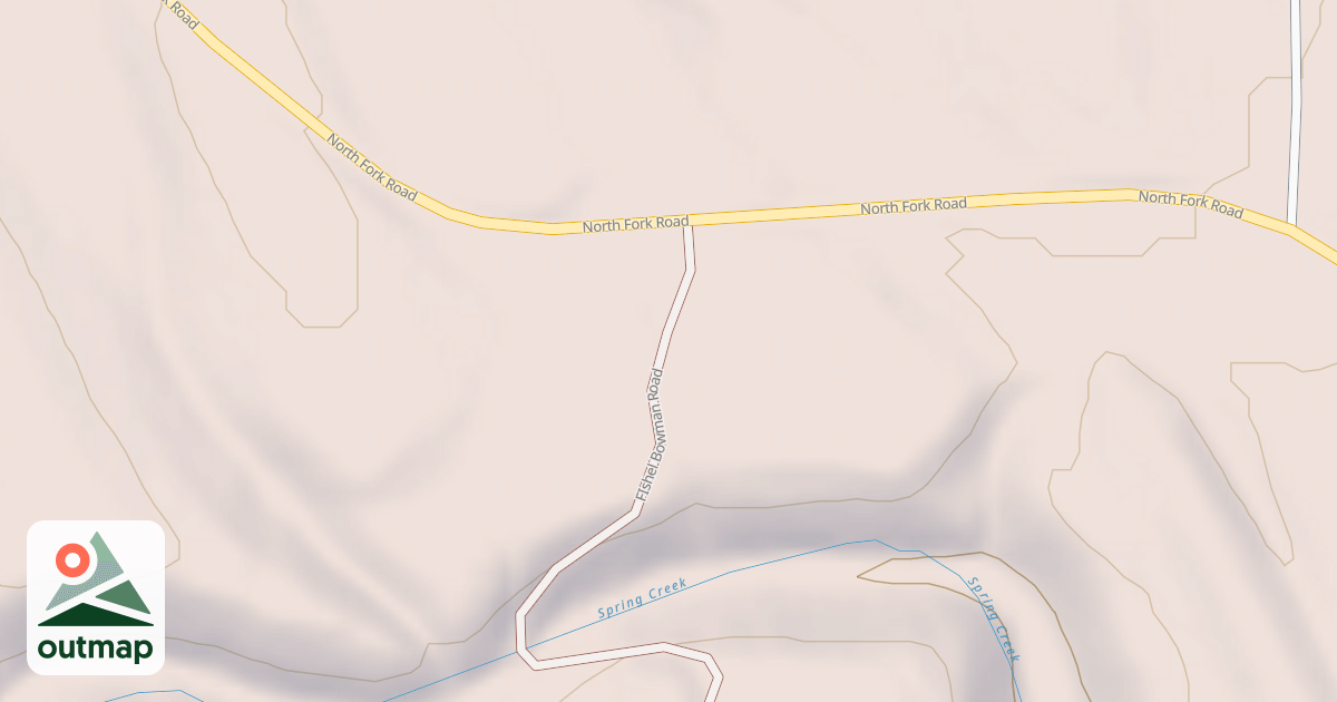 Map of FISHEL - BOWMAN