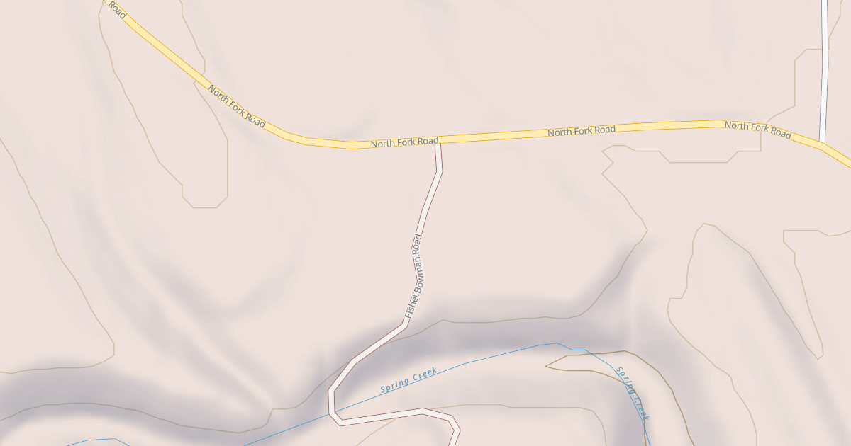 Map preview of FISHEL - BOWMAN
