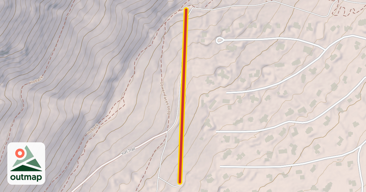 Map of Union Pass Quad