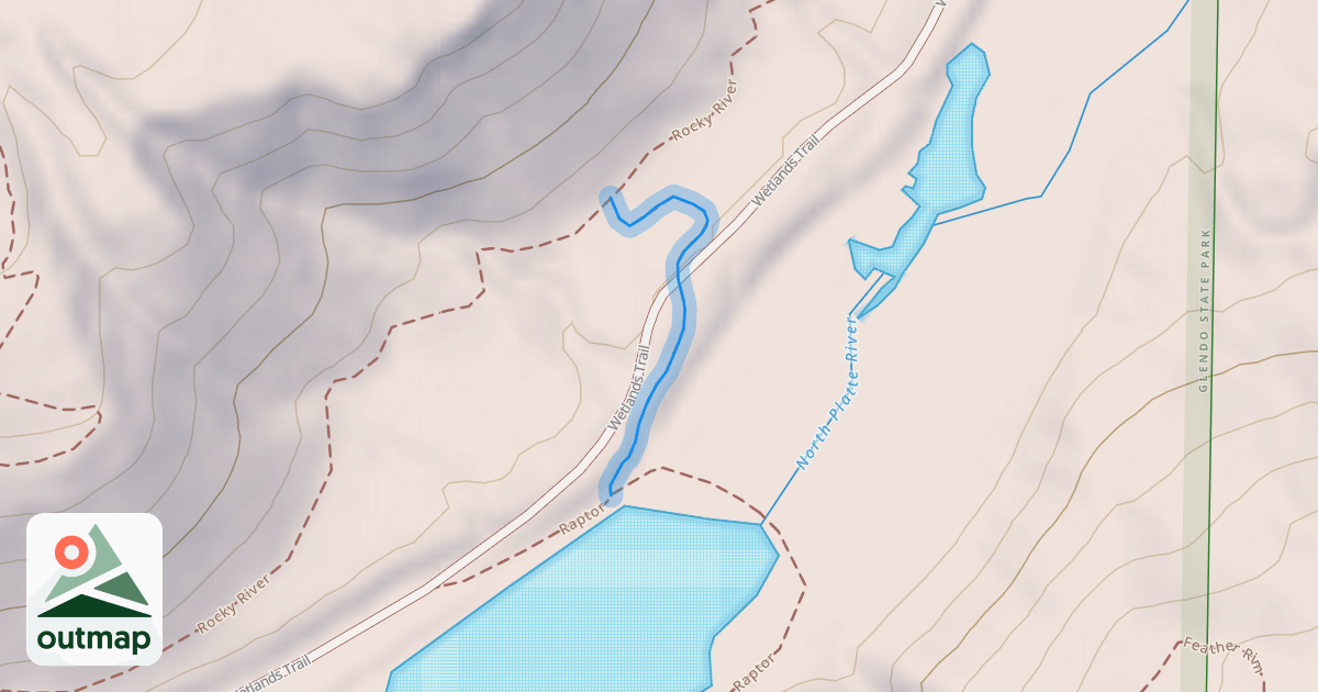 Map of Rocky River