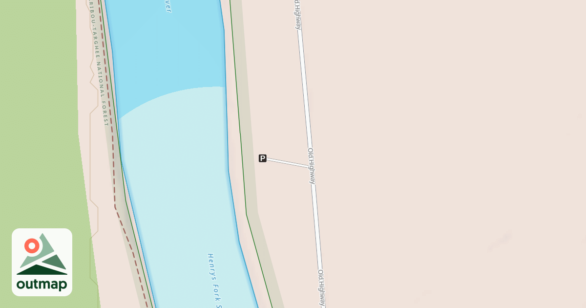 Map of BLUE CREEK BOAT LAUNCH