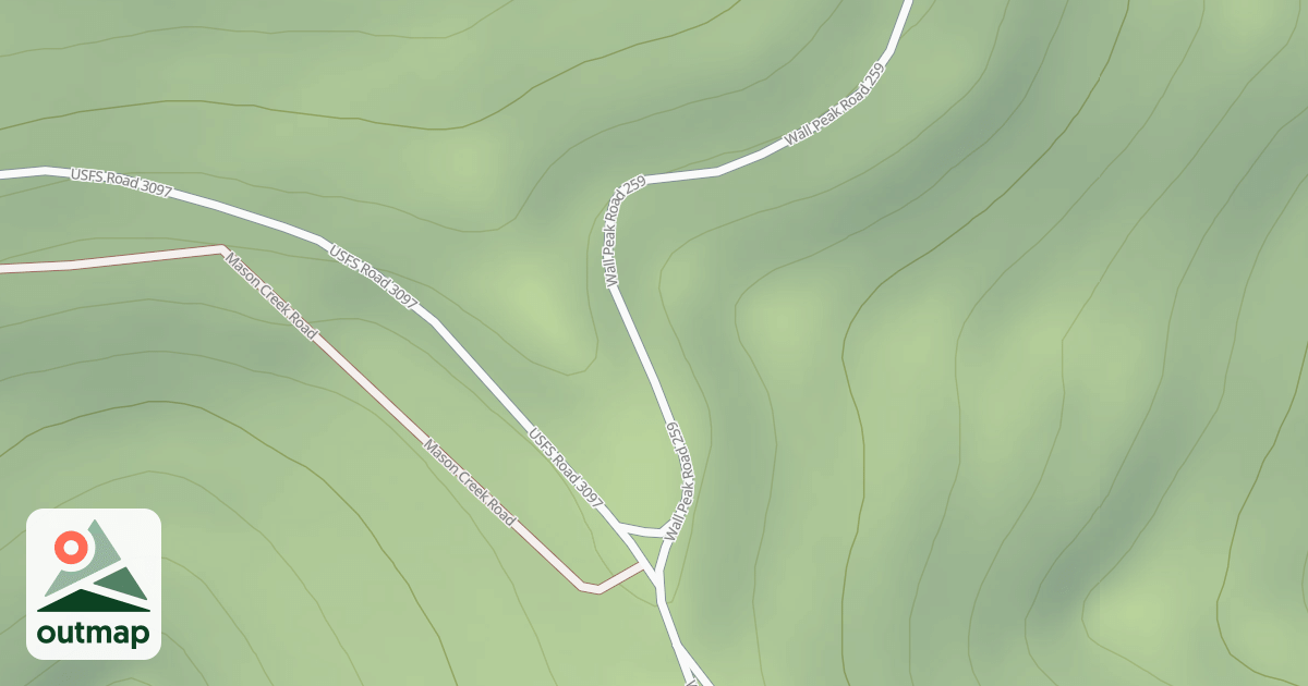 Map of USFS Motor Vehicle Use Map Trails 7813
