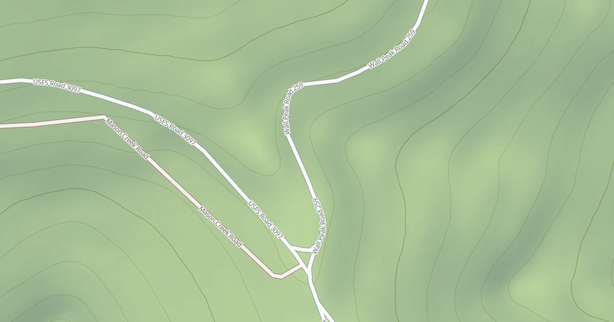 Map preview of USFS Motor Vehicle Use Map Trails 7813
