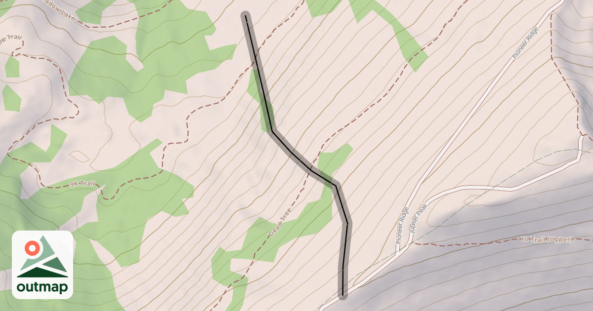 Map of West Face