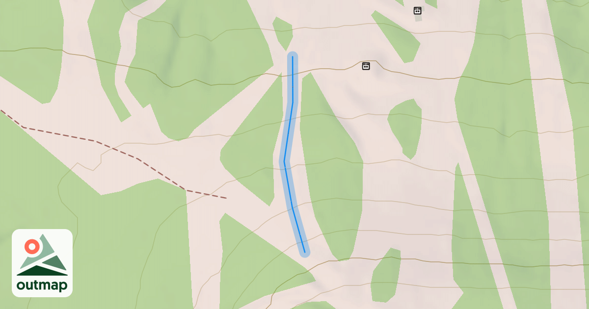 Map of Buck Run