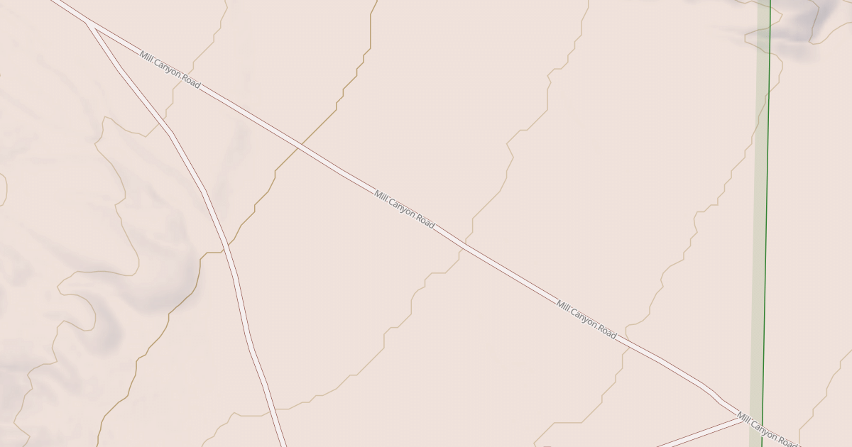 Map preview of MILL CANYON - DRY LAKE